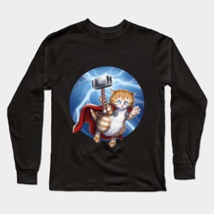 Thor Kitten Long Sleeve T-Shirt